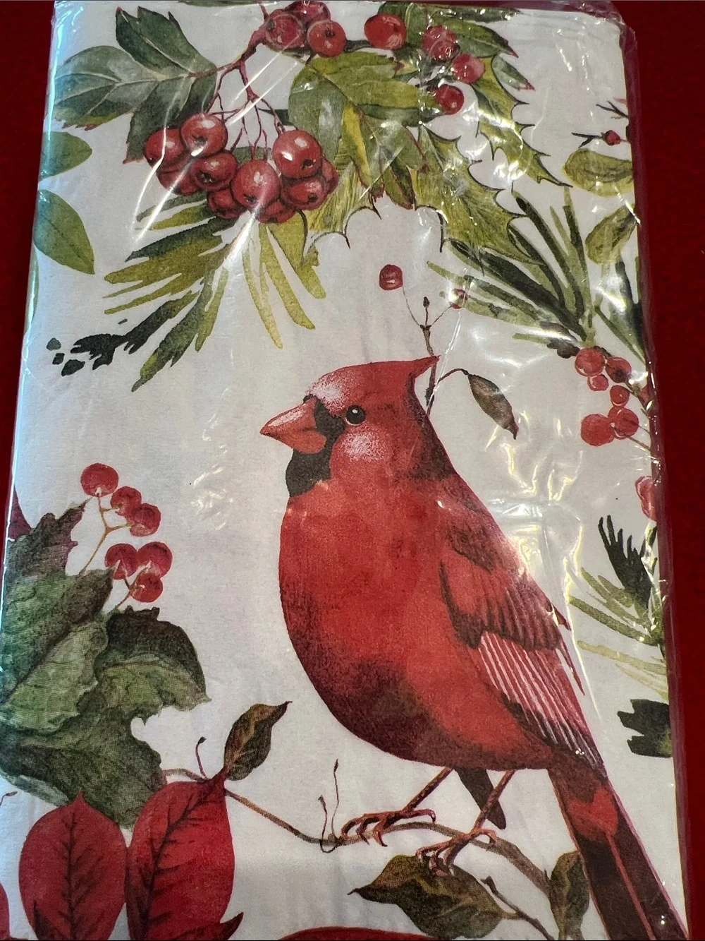 Red Cardinal Paper Napkins 3-Ply 36 Count New in Package